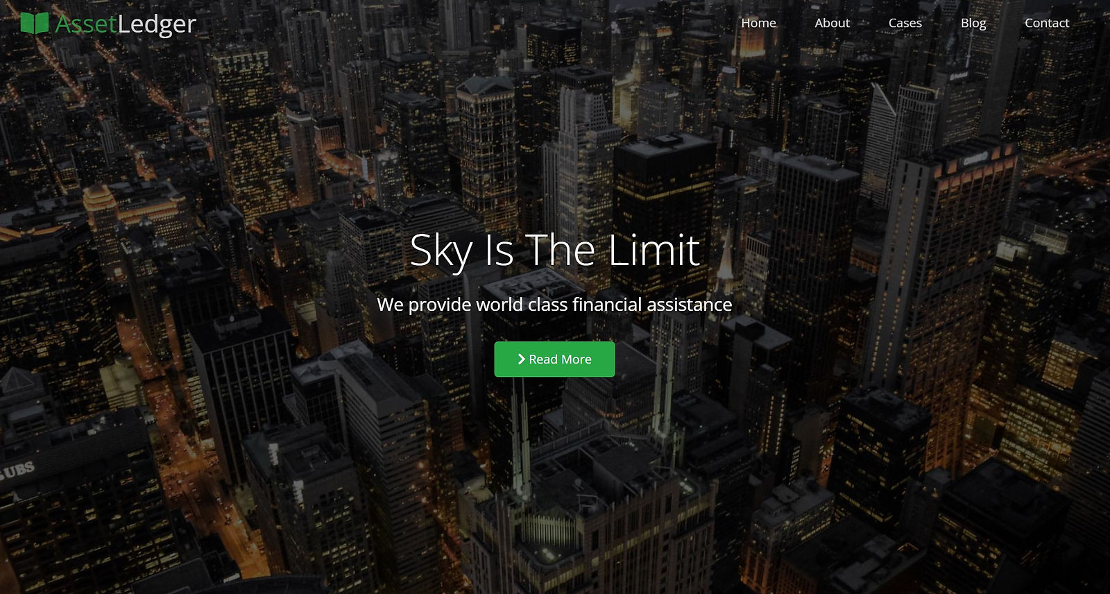 kiire kodulehe tegemine assetledger